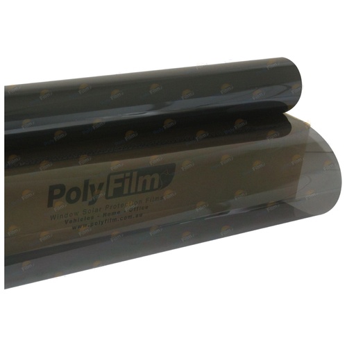 Window Tint Film 35% VLT Black 50cm x 6m Car Legal Home Office DIY Roll 