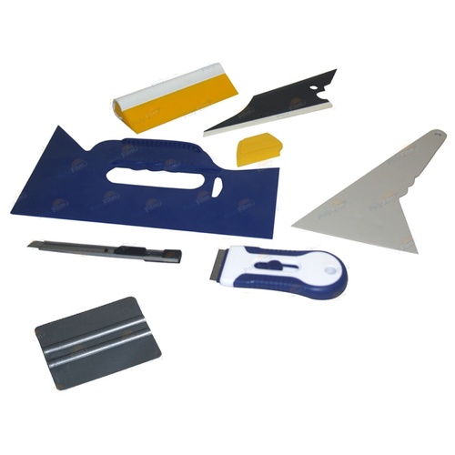 8pc Professional Window Tint Tools Kit Car House Office Film Squeegy Knife Set 