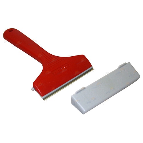 4"/10cm Double Edge Scrapper Blade Tool Window Tint Film Removal Window Cleaning 