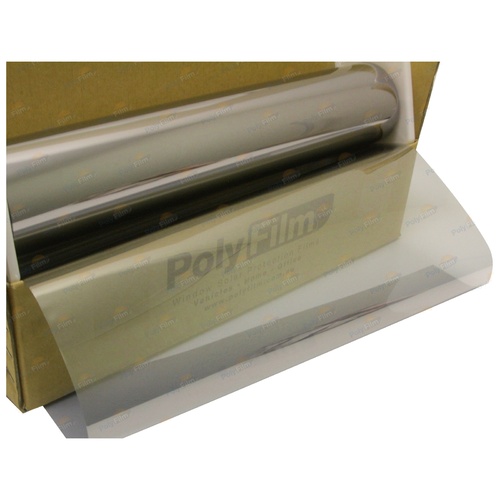 35% VLT VLT Silver Mirror Reflective Glass Window Solar Film 76cm x 6m Roll Tint Premium Solar Rejection Film